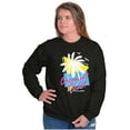 thumbnail image 3 of Dominican Republic the Coconut Coast Unisex Plus Fleece Graphic Sweatshirt Brisco Brands 3X, 3 of 5
