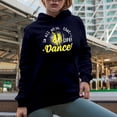 thumbnail image 2 of I'm All About That Life Dance Merch Gift Ideas for Dancers Navy Hooded Sweatshirt or Hoodie, Large, 2 of 5