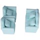 thumbnail image 5 of Sofá de casa de muñecas en miniatura con cojín trasero, accesorios de muebles para casa de muñecas, color verde, 5 of 5
