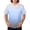 White_009, variant on Domuza Scrubs for Men Top Gradient Tie-Dye Short Sleeve V Neck Caregiver Uniform Relaxed Fit Comfy Soft Medical Workwear with 3 Pockets Green 2XL