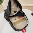 thumbnail image 2 of Bolso Mochila clásica de moda para mujeres y niñas, mochilas escolares de gran capacidad para estudiantes sólidos, 2 of 6