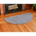 thumbnail image 2 of Minuteman Half Round 44'' x 22'' Hearth Rug - Dove Gray, 2 of 2