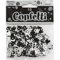 thumbnail image 2 of Eurowrap Black-Silver Confetti, 2 of 2