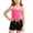 Girls Hot Pink, variant on Piuwrlz Tank Top with Shorts Sets Girls 2 Piece Outfit Set Crew Neck Yellow Size 6 Years