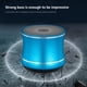 thumbnail image 5 of Puntoco Altavoz de ducha Bluetooth con luz de color Altavoz manos libres con micrófono incorporado Ventosa dedicada para duchas Bluetooth 5.0Ipx4, 5 of 6