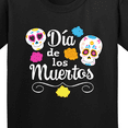 thumbnail image 4 of Inktastic DÃ­a De Los Muertos Sugar Skulls Youth T-Shirt, 4 of 5