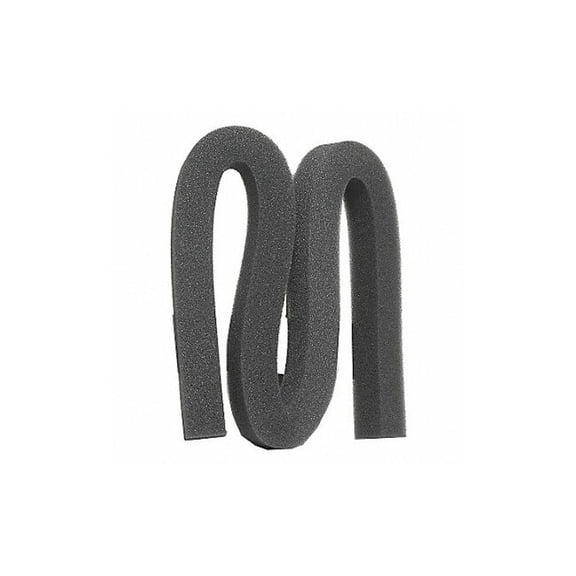 Comfort Zone Foam Weather Strip, 1.25"x1.25"x42", Seals Gaps Reduces Leaks