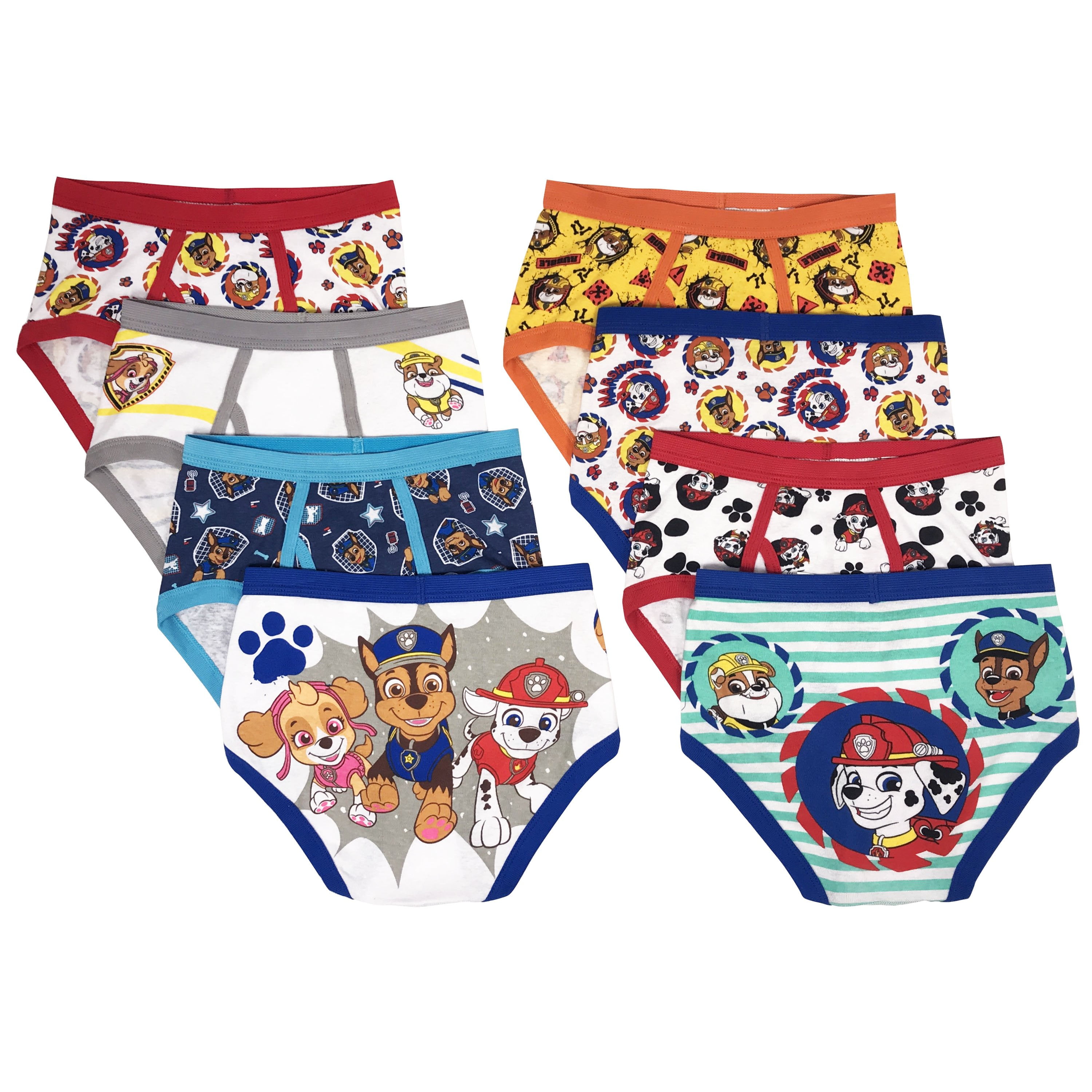 Girls//Boys 3 Pack Underwear Briefs Paw Patrol Or Ben 10