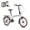 WHITE, variant on AIVA 20" Folding Bike for Adult,7 Speed Lightweight Folded Bicycles,Adjustable Handlebars/Seat Fold Up Bikes
