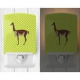 thumbnail image 2 of Vicugna or Vicuna Green Ceramic Night Light, 2 of 2