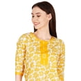 thumbnail image 6 of Phagun Women's Printed Cotton Ethnic Set, Kurti With Palazzo Straight Kurti Bottoms, 6 of 8