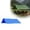 Blue, variant on 118.11-inch Waterproof Polyester Triangle Sun Shade Sail, UV Blocking Outdoor Canopy with Reinforced Corners for Patio, Garden, Camping, Backyard & Beach Use