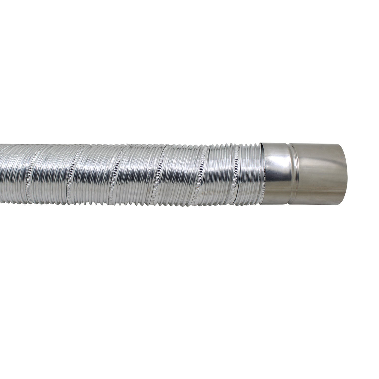 Fireproof gas water heater stainless steel 60-150mm aluminum strong universal exhaust Car intake pipe extension tube length