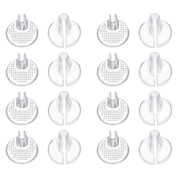 8 Pair Thong Sandal Toe Protectors Soft Silicone Slippers Toe Posts Cushion Pad