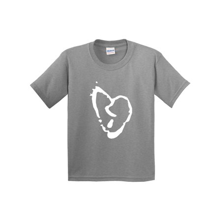 Trendy Usa Trendy Usa 937 Youth T Shirt Xxxtentacion Broken Heart Symbol Medium Heather Grey Walmart Com