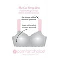thumbnail image 6 of Comfort Choice Women's Plus Size Front Close Wireless Gel Strap Bra, 6 of 6