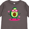 thumbnail image 4 of Inktastic Avocado Lover Gifts Girls Long Sleeve Toddler T-Shirt, 4 of 5