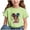 A-Green, variant on Jinhomg Back To School Shirts for Girls Cute Cartoon Character Graphic Tees Casual Short Sleeve Summer T Shirts Loose Crewneck Tops 2025 Fashion Gifts Black 7 Years