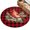 Red, variant on 3.3ft Round Rug Christmas Cardinal Bird Area Rugs for Living Room Bedroom Washable Non Slip Circle Rug White Black Plaid Pine Branch Snow Indoor Floor Carpet for Kitchen Entryway Office Dining Room