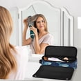 thumbnail image 6 of Curling Iron Storage Bag Hair Tools Travel Bag Heat Resistant and Portable Dark Blue Dolphin Cartoon, 6 of 8