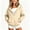 Beige, variant on Girls Hoodies with Zipper, Casual Lightweight Long Sleeve Pullover Hooded Sweatshirts Black Size 9-10 T