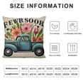 thumbnail image 5 of GOSMITH  Set of  Decorative Spring Flower Throw Pillow Covers - Bicycle Car Pillow Cushion Case for Sofa Couch Bed Home Outdoor Car, 5 of 5