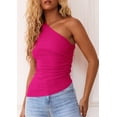 thumbnail image 3 of Musculosa PRETTYGARDEN Mujer Verano 2025 Y2K Un Hombro, 3 of 5