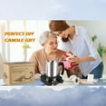 thumbnail image 6 of 2LBS DIY Homemade Scented Candle Kit - Thermometer, Soy Wax & Plant Oil, 6 of 9