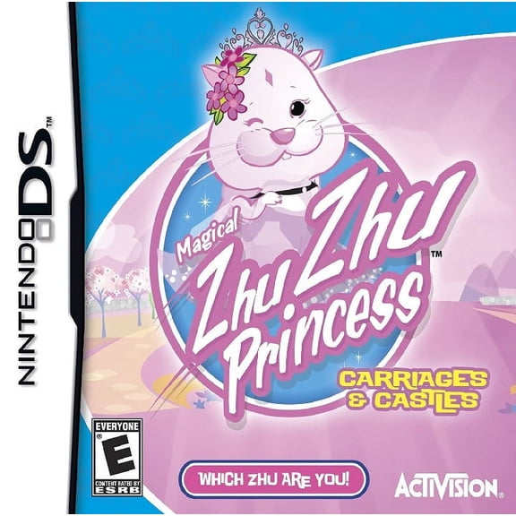 Restored ZhuZhu Princess: Carriages and Castles (Nintendo DS, 2011) (Refurbished)