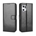 thumbnail image 1 of Funda tipo libro para OPPO Find X5 Pro, cartera todo‑en‑uno, funda multifuncional con tarjetero y correa de muñeca desmontable, 1 of 5