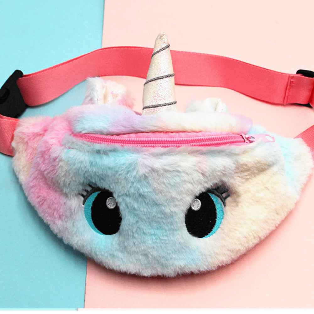 Girl s Unicorn Fanny Pack Crossbody Belt Bag Sport Running Camping Trip Walmart