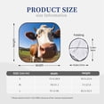thumbnail image 3 of Saiise Blue Sky Meadow Cute Cow for Foldable Car Sun Shades (2-Pack) Offer Sun Protection with an Easy-fold Design for Convenient Windshield Shading-Large, 3 of 6