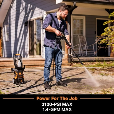 Lawn Master 2100 PSI at 1.4 GPM Electric Pressure Washer