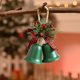 thumbnail image 5 of Campana De Aleación De Hierro Adornos Colgantes De Hierro Verde Con Doble Campana Para Árbol De Navidad, Para Decoración Navideña Del Hogar, 20x16x8cm (1 Unidad) Rkxzt, 5 of 8