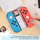 thumbnail image 5 of Estuche portátil para guardar Joycons para Nintendo Switch/OLED, diseño con gancho para gatos, caja protectora de transporte con ranuras para tarjetas de juego y cordón - para mandos de juego, 5 of 5