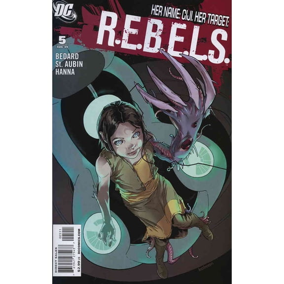 R.E.B.E.L.S. (2nd Series) #5 VF ; DC Comic Book