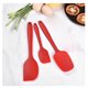 thumbnail image 1 of Juego de 3 espátulas de silicona de grado alimenticio, espátulas antiadherentes resistentes al calor, utensilios de cocina para cocinar y hornear, 1 of 7