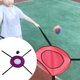 thumbnail image 2 of Los niños lanzan y atrapan la pelota. Accesorios interactivos para desarrollar el trabajo en equipo. Accesorios escolares. Púrpura, 2 of 8