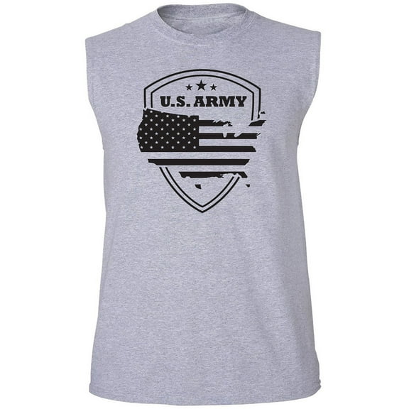 US Army Stars & Stripes Adult Sleeveless Tee