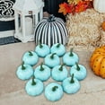thumbnail image 6 of 12Pcs Fake Pumpkins Model Artificial Vegetables Photography Props Foam DIY Artificial Pumpkins for Halloween Baby Shower Fall, 6 of 9