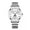 silver white, variant on GUANQIN Men Calendar Moon Phase Vintage Multifunctional Wristwatch Analog Automatic Self-Winding Mechanical Wrist Watch Steel or Leather Band Sapphire Waterproof Business Clock
