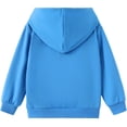 thumbnail image 3 of Sudadera con Capucha con Cierre para Niños Marvel Capitán América Azul Talla 8-9, 3 of 6