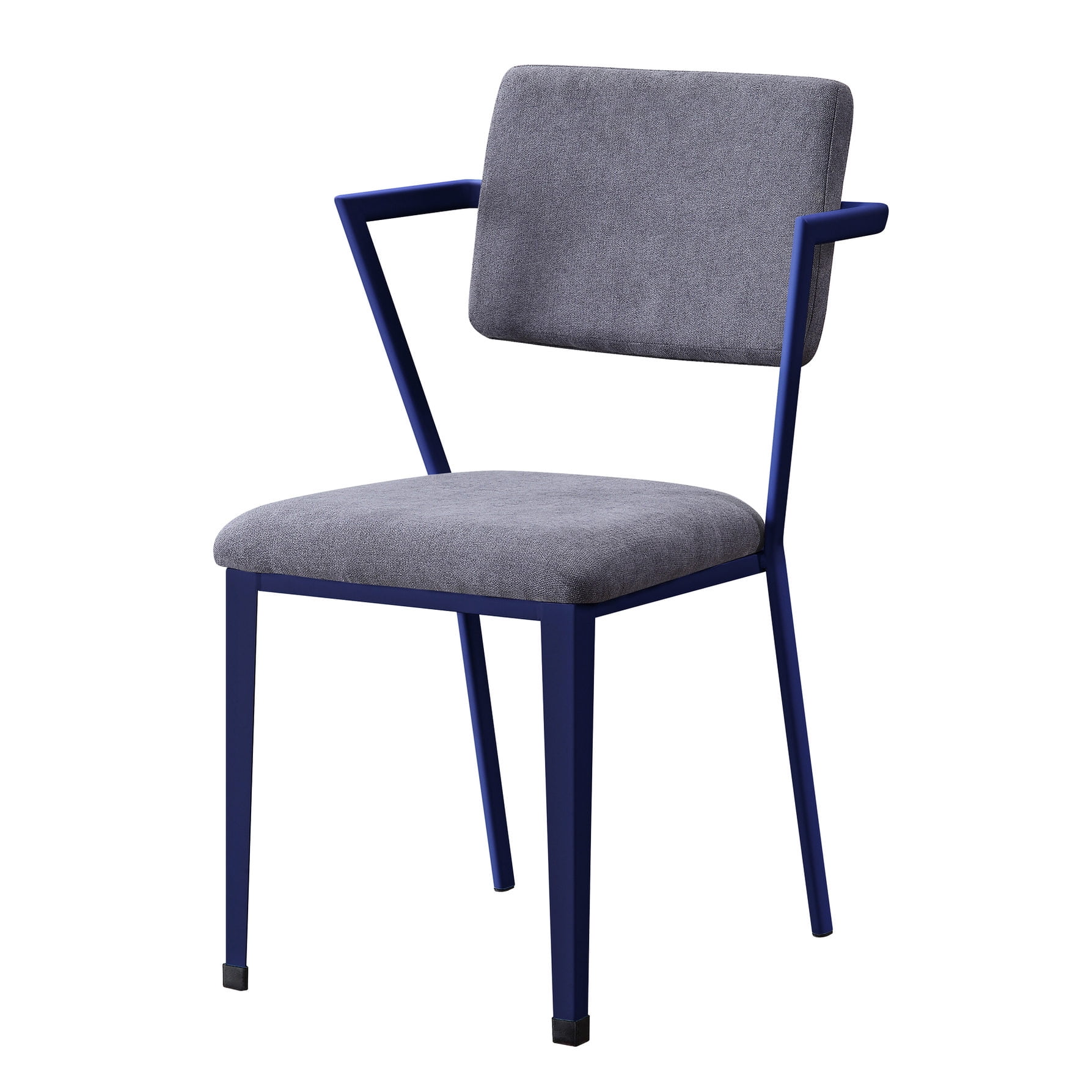 rectangular grey office chair - product