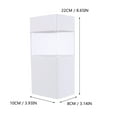 thumbnail image 2 of unbranded 1Ud Vanity Brush Storage Container Con Tapa Transparente Para Organización Diaria, 2 of 8