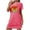Hot Pink, variant on tumgatte Women's Oversized Short Nightgown Fashion Chest Print Short Sleeve Nightdress Up to 45% off Up to 60% off Thanksgiving Day