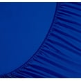 thumbnail image 5 of Elegant Comfort® 1500 Series Soft 4pc Sheet Set, All Sizes and Colors, California King, Royal Blue, 5 of 5