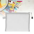 thumbnail image 1 of 10PCS Zipper Documents Pouch Waterproof Tear Resistant A5 Paper Size Document Organizer Bag Multifunctional for Home Office School Library Travel, 1 of 7