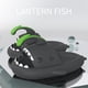 thumbnail image 3 of Pantuflas de tiburón con forma de linterna mejorada, pantuflas para parejas, dibujos animados divertidos para el hogar Can42x43, 3 of 5