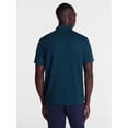 thumbnail image 3 of George Men's and Big Men's Double Knit Polo Shirt with Short Sleeves, Sizes S-5XB, 3 of 5
