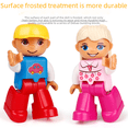 thumbnail image 2 of Compatible con Lego Partículas grandes de plástico Ensamblado Bloques de construcción Muñeca Bebé Accesorios a granel Piezas Fundación, 2 of 4